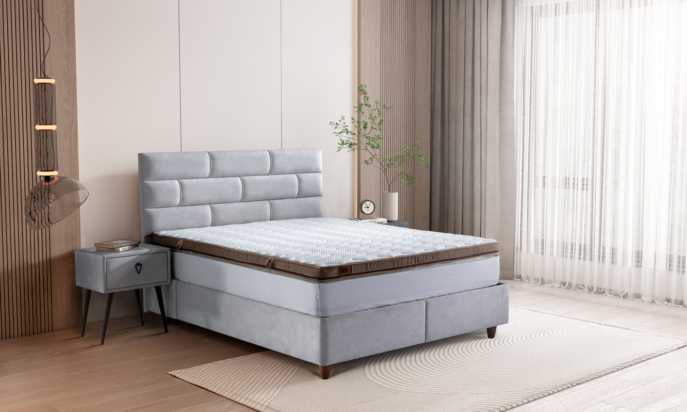 TERAPATİK LATEX YATAK 7CM